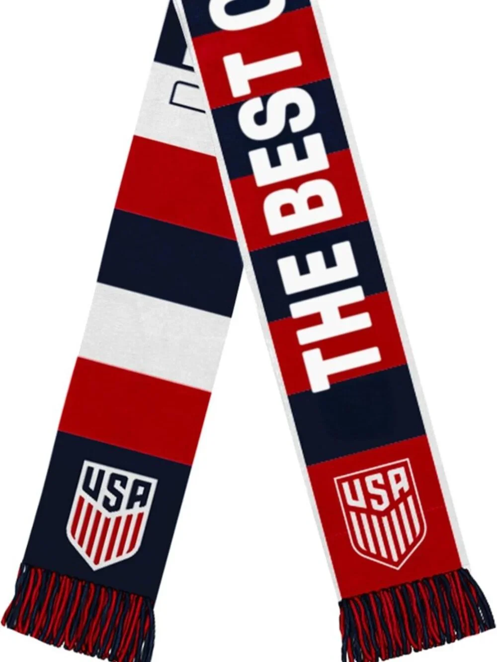 Unisex US Soccer Federation Scarf - Officially Licensed, Warm & Stylish